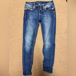 Miss Me Women's Blue Skinny Jeans